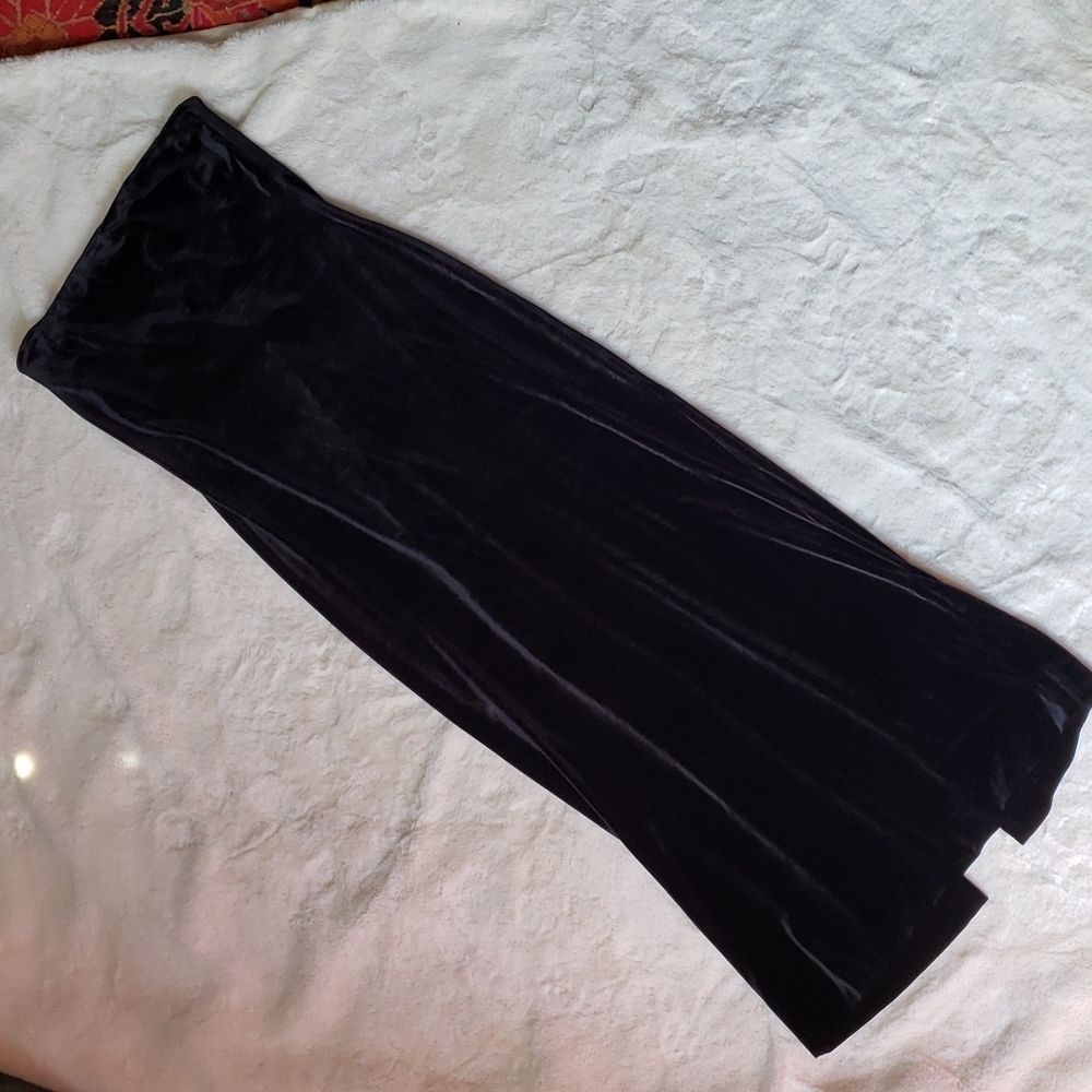 Laundry Velvet Stretchy Evening Dress